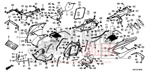 COWL STAY GL1800DAL de 2020